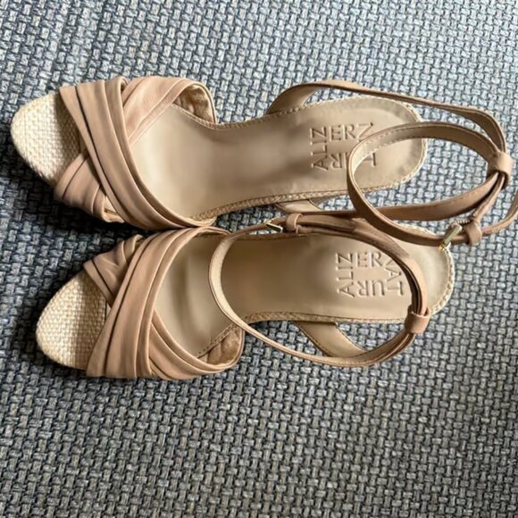 NEW Avril Cookie Dough Block Heel Sandals – Women’s Size EU 37. - Picture 6 of 7